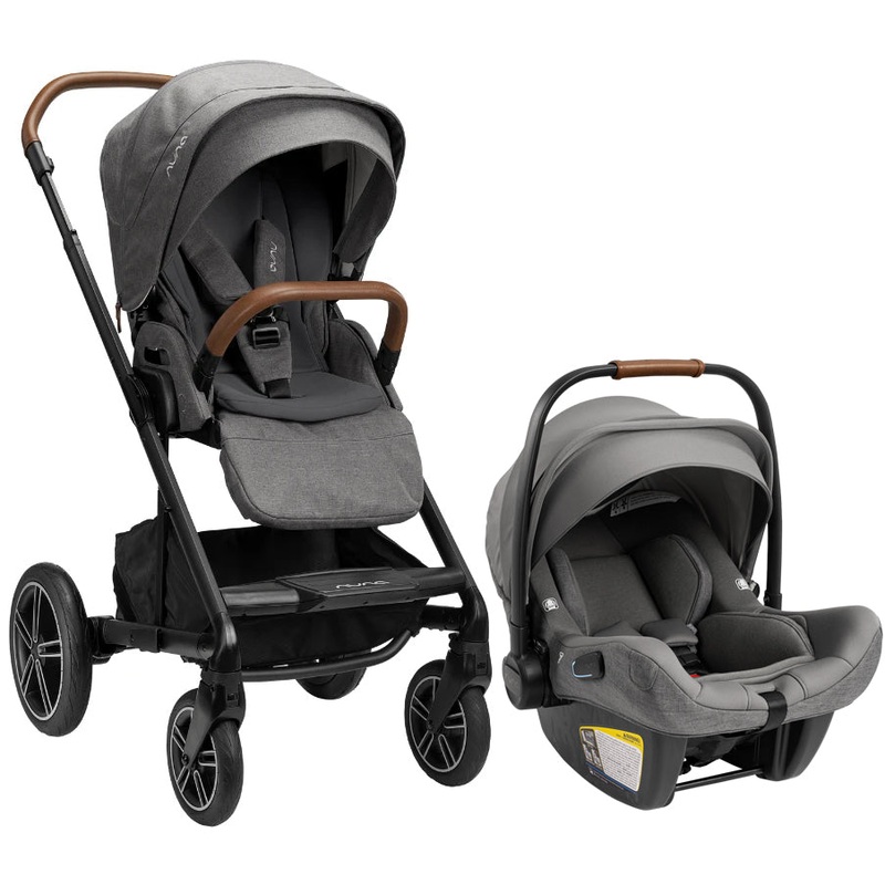 Nuna MIXX Next + PIPA Lite RX Travel System Bundle – Granite/Granite