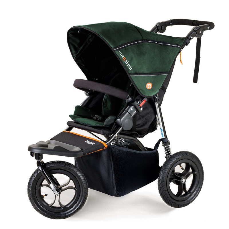 Out n About – Nipper Single V5 pushchair – Sycamore Green