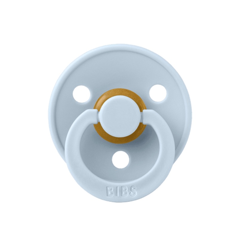 BIBS Color Baby Pacifier Natural Rubber | 0-6 months 1 pc