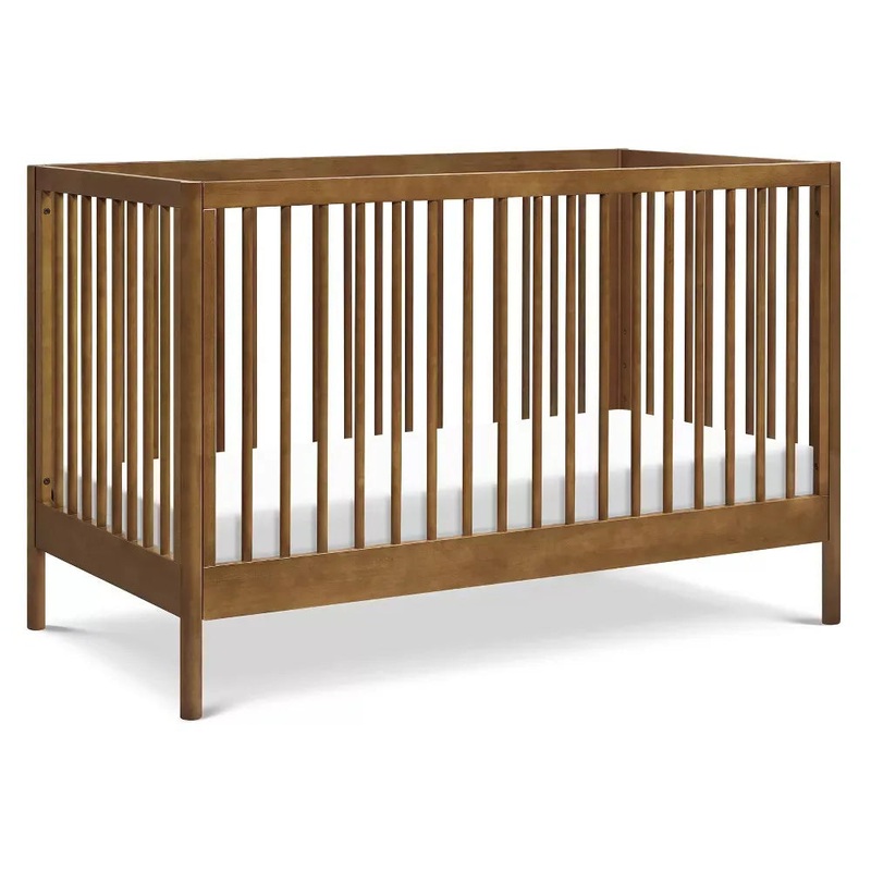 Birdie 3-in-1 Convertible Crib – Walnut