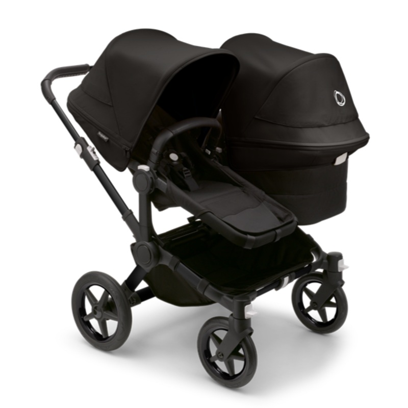 Donkey 5 Duo Stroller – Midnight Black & Black Frame