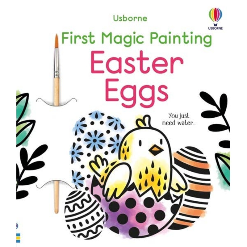 First Magic Painting Easter Eggs: Abigail Wheatley