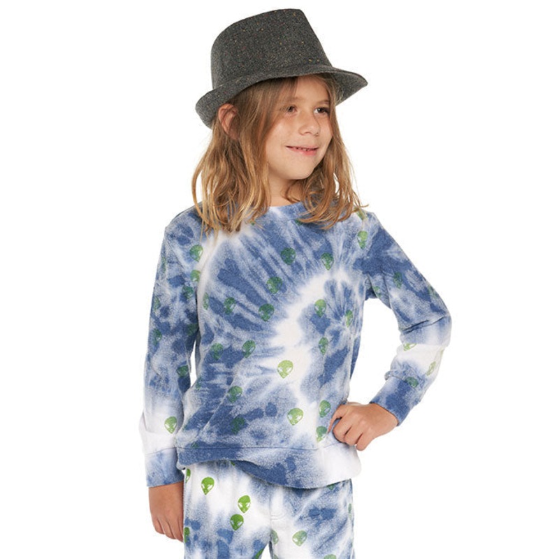 Knit Long Sleeve Crew Neck Pullover – Atlantic Tie Dye