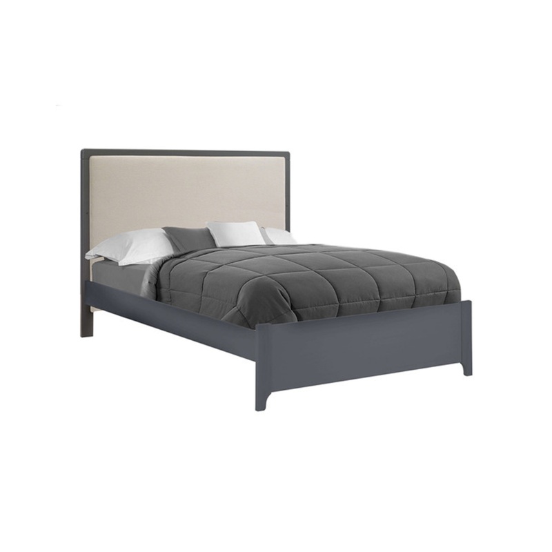 Kyoto Double Bed with Talc Panel