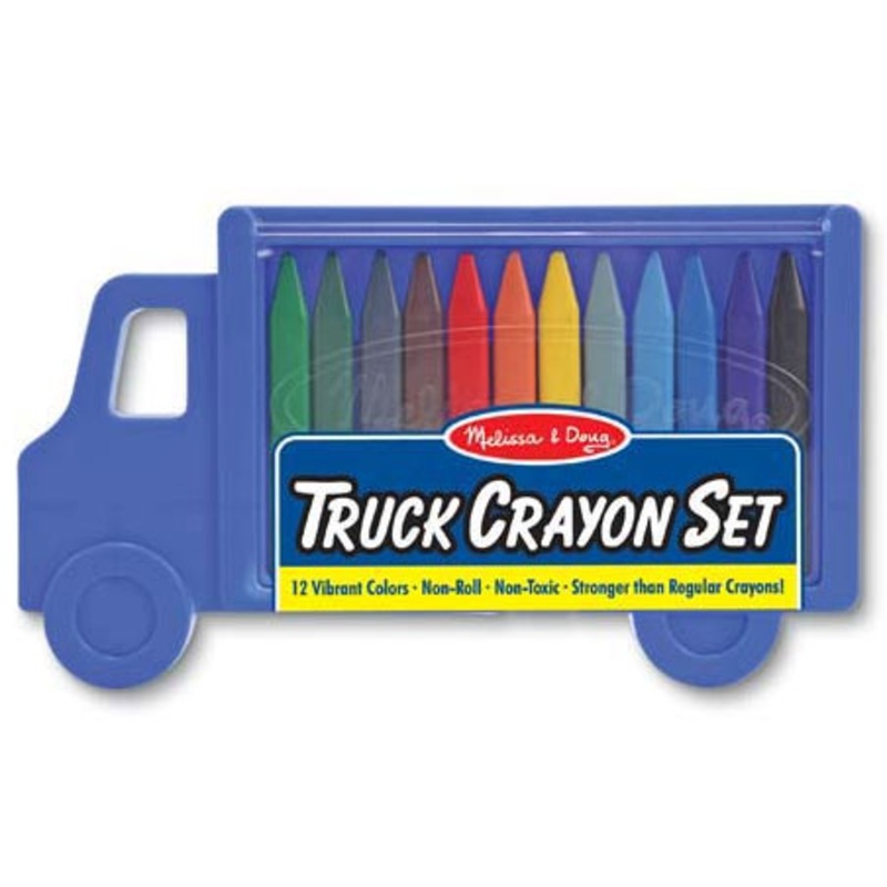 Melissa & Doug Truck Crayon Set