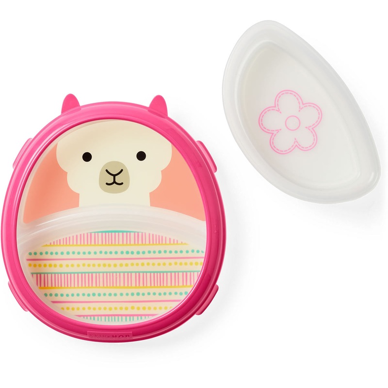Skip Hop Zoo Smart Serve Plate & Bowl – Llama