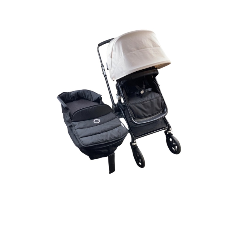 Bugaboo Fox 2 Stroller, 2021, Black, Misty White, Midnight Black