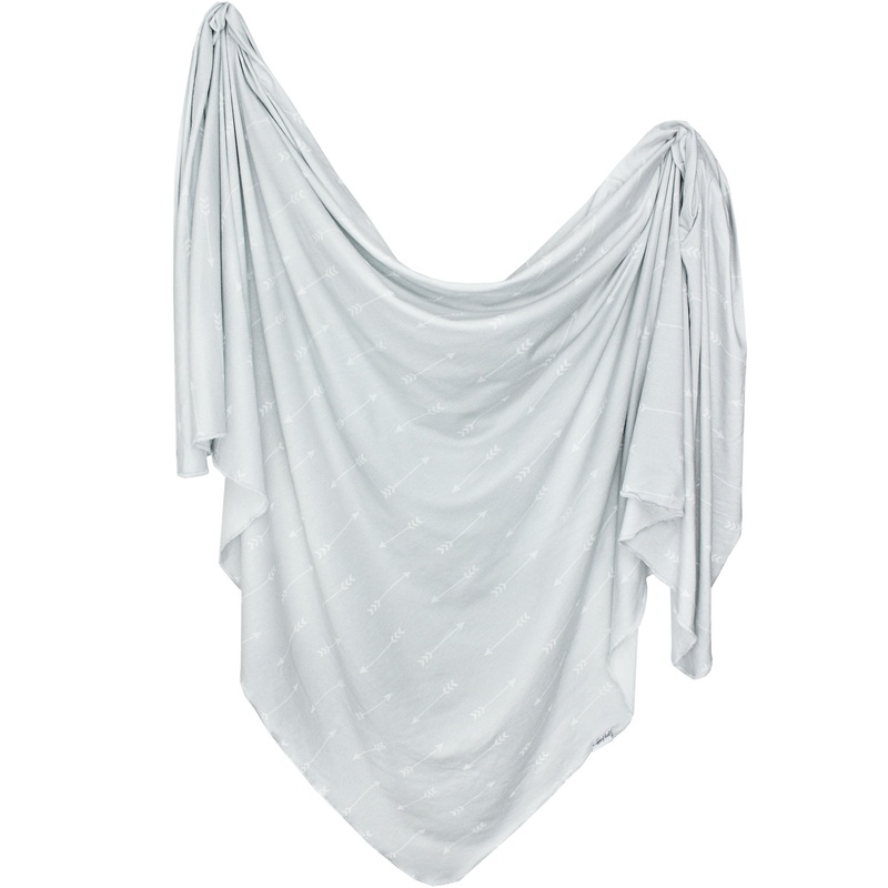 Copper Pearl Knit Swaddle Blanket | Summit