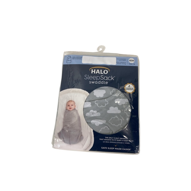Halo Cotton Sleepsack, Newborn, Clouds