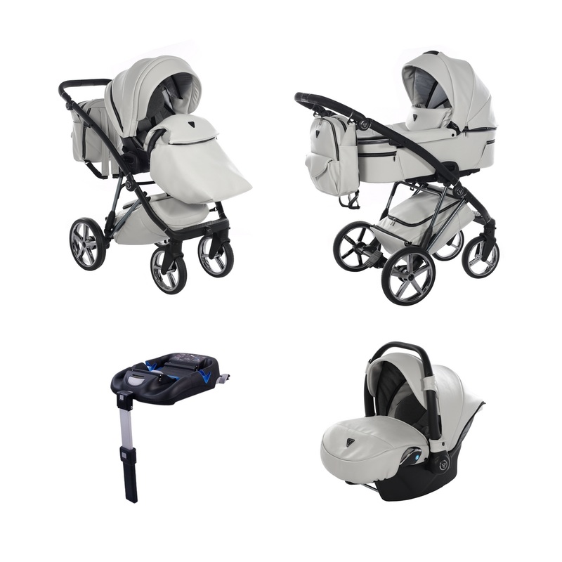 JUNAMA AIR PREMIUM PEBBLE – 4IN1 (INCLUDES CAR SEAT & ISOFIX BASE)