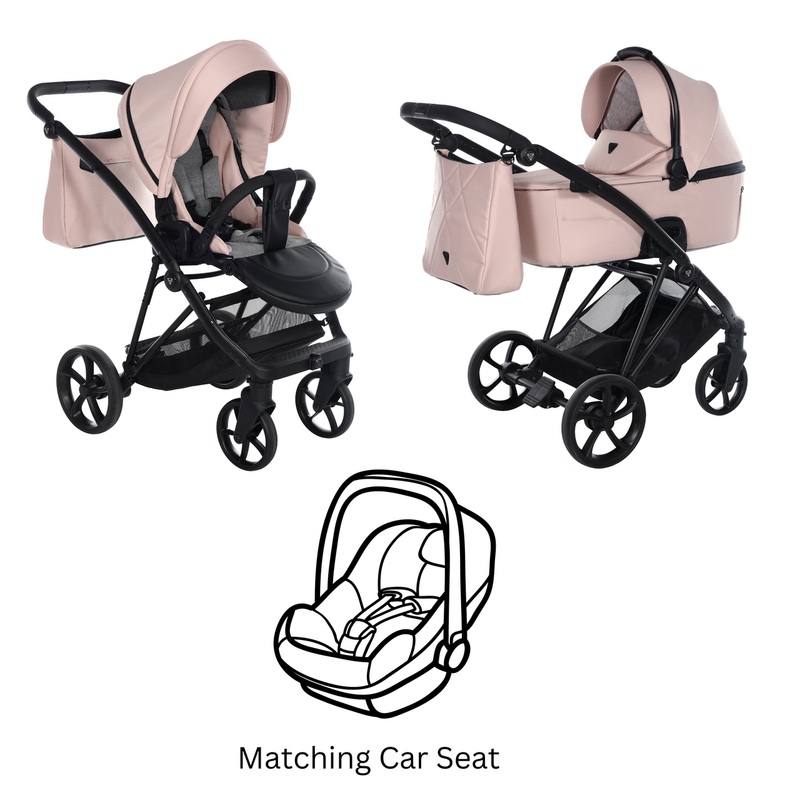 JUNAMA AIR V3 PINK – 3IN1 (INCLUDES CAR SEAT)