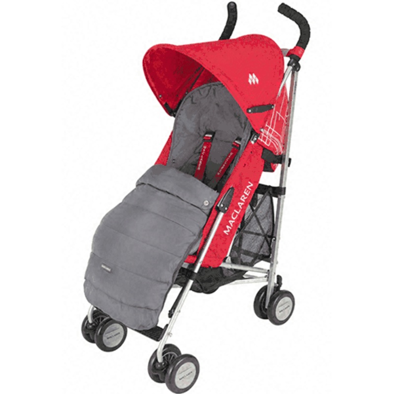 Maclaren Universal Packaway Footmuff Charcoal