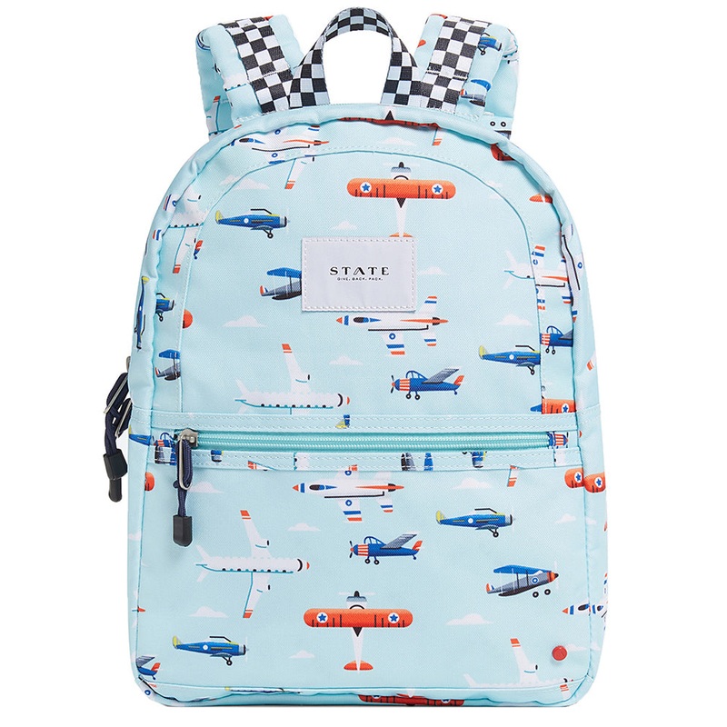 State Bags Mini Kane Travel Backpack – Airplanes