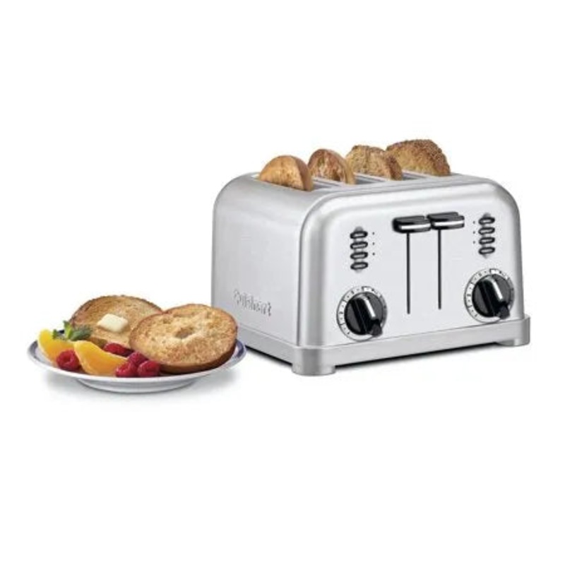 4 Slice Metal Classic Toaster