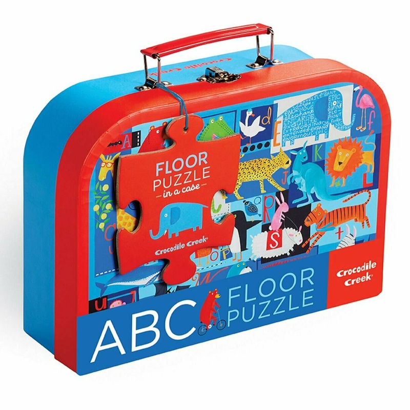 Crocodile Creek – 24 Piece Floor Puzzles – Animal ABC