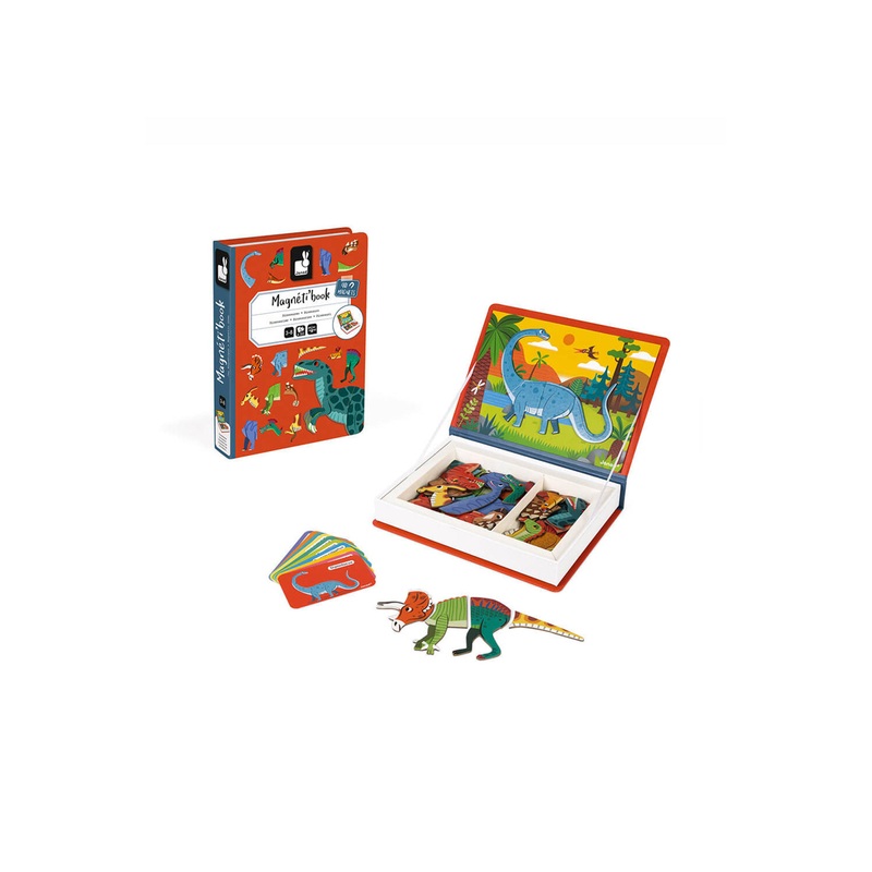Janod Dinosaur Magnetibook