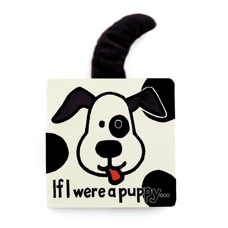 Jellycat If I Were A Puppy Book (Black and White)
