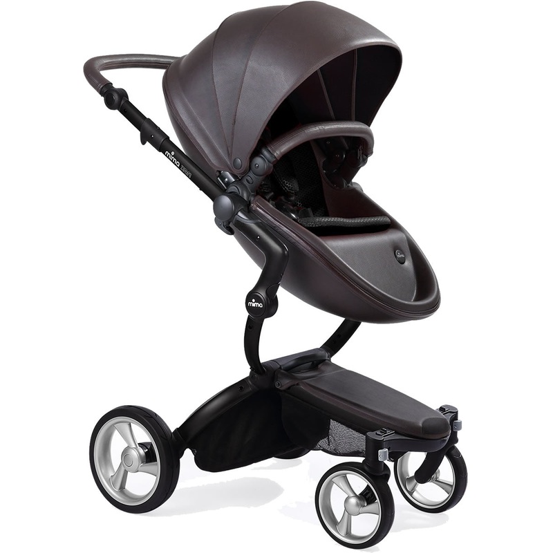 Mima Xari Complete Stroller, Black – Chocolate Brown / Black