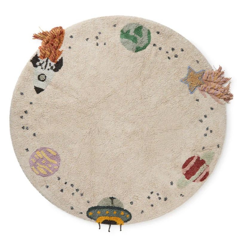 Washable Cotton Rug – Interstellar Journey