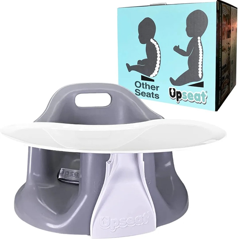 Baby Floor and Booster Seat – Grey