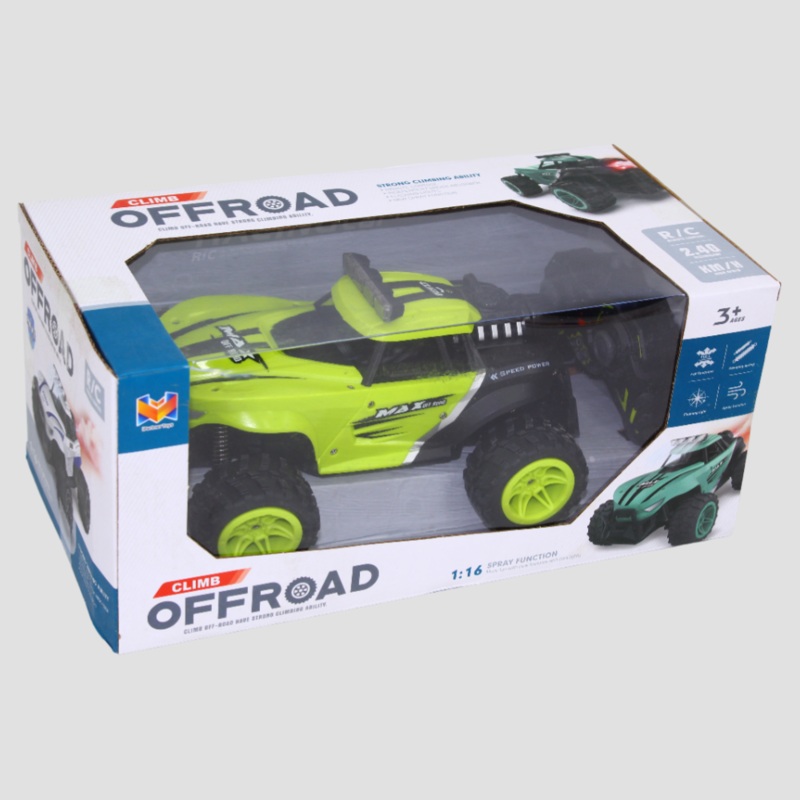 Climb Off-Road Remote Control Car (Neon Green)