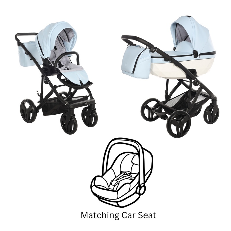 JUNAMA CLASSIC BLUE – 3IN1 (INCLUDES CAR SEAT)