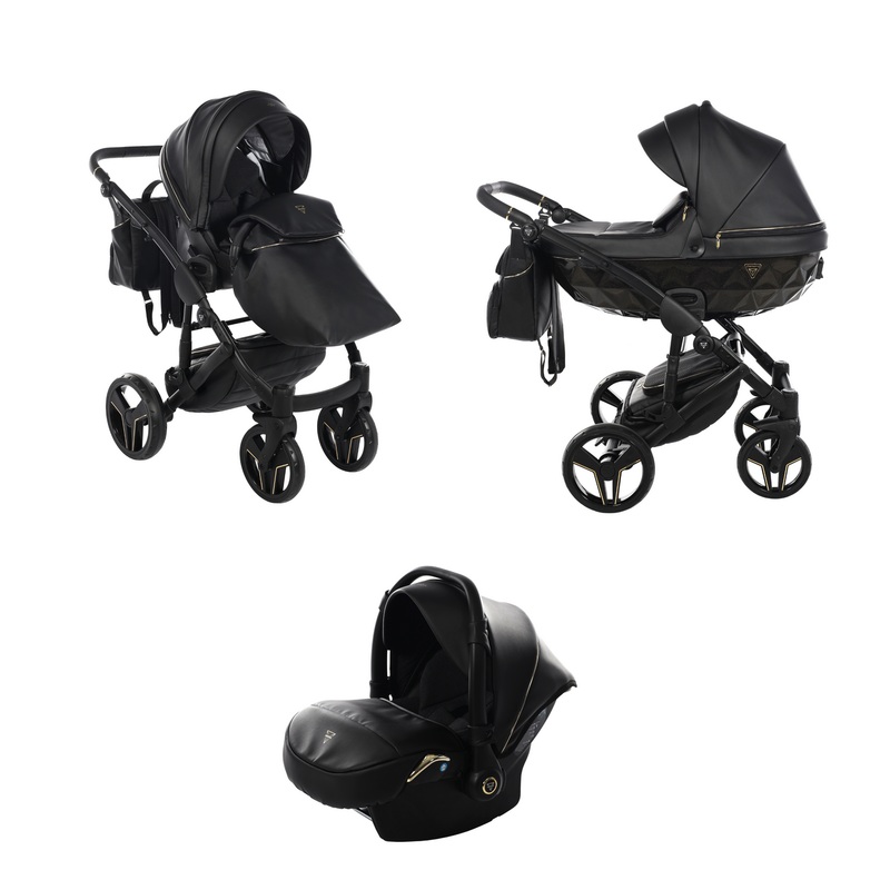 JUNAMA S-CLASS BLACK – 3IN1 (INCLUDES CAR SEAT)