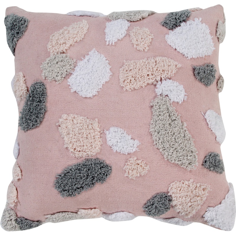 Lorena Canals Terrazzo Cushion – Rose Quartz (1′ 4” x 1′ 4”)