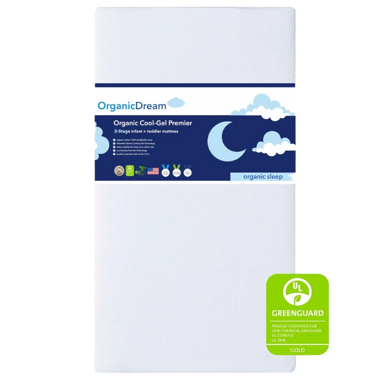 Cool Gel Premier 2-Stage Crib & Toddler Mattress