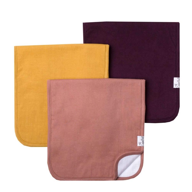 Copper Pearl Premium Burp Cloths | Jade