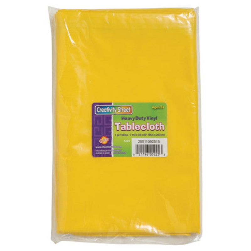Creativity Street Vinyl Tablecloth