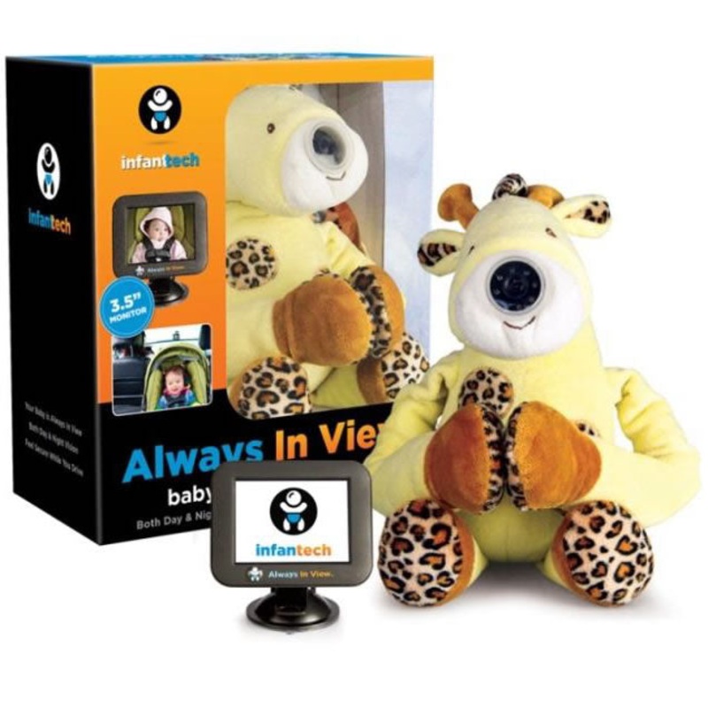 InfantTech Always in View Baby Monitor for Cars – Giraffe