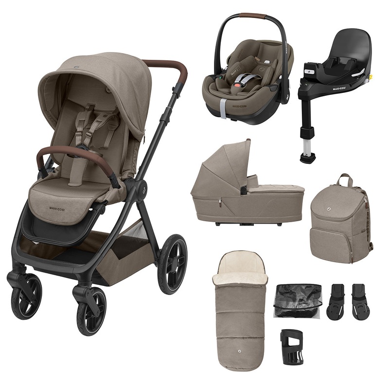 Maxi-Cosi Oxford Premium Travel System – Twillic Truffle
