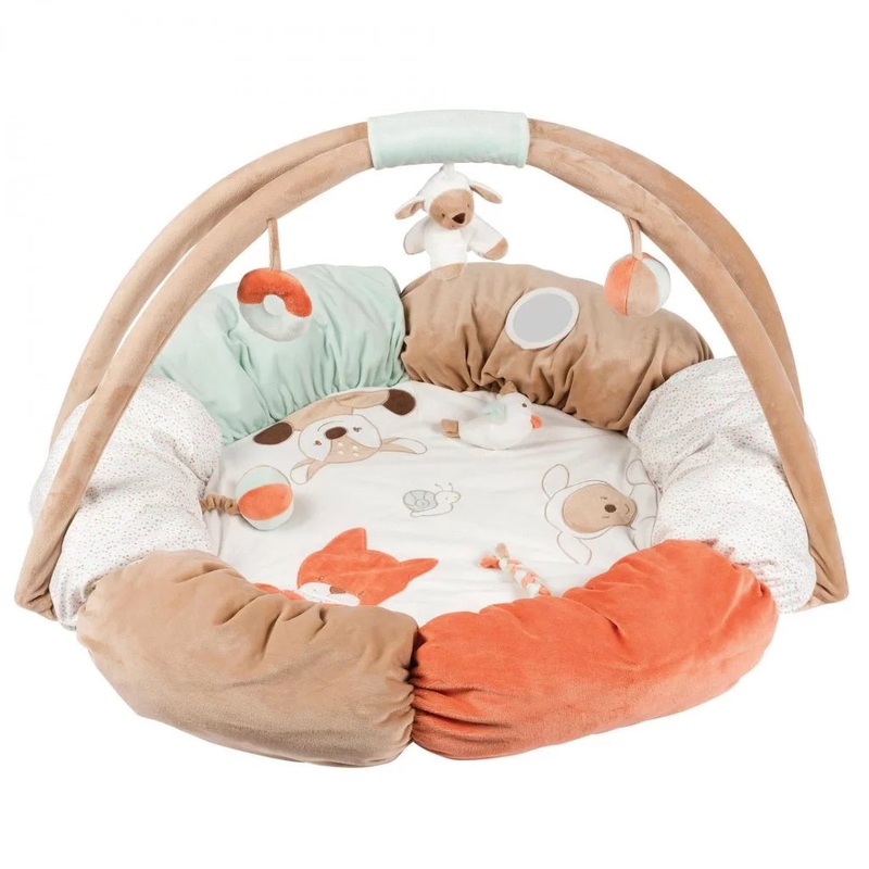 Nattou – Fanny and Oscar Cushioned Play Mat