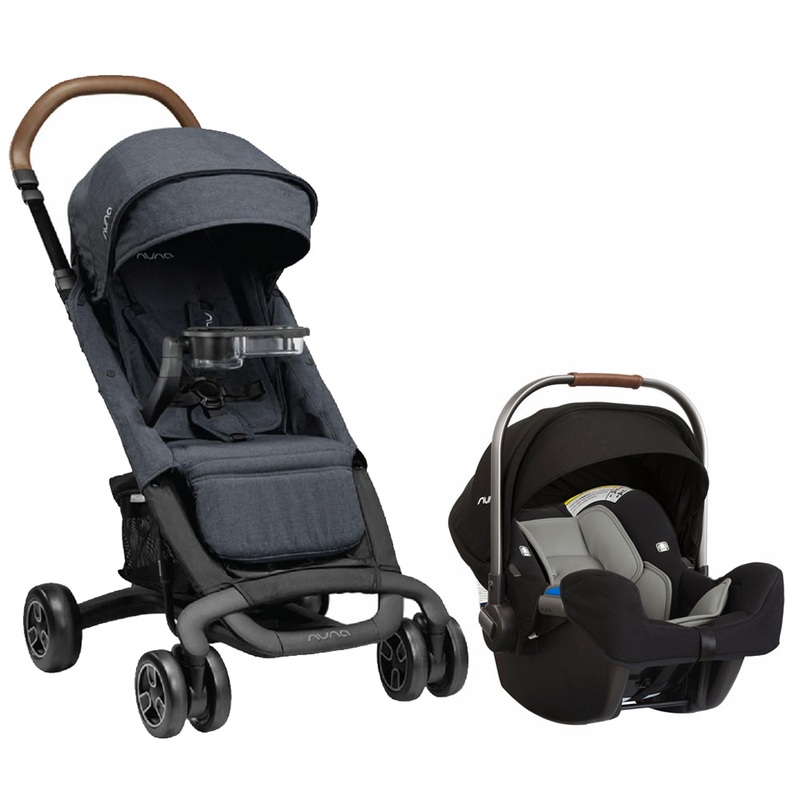 Nuna PEPP Next + PIPA Travel System Bundle – Lake/Caviar