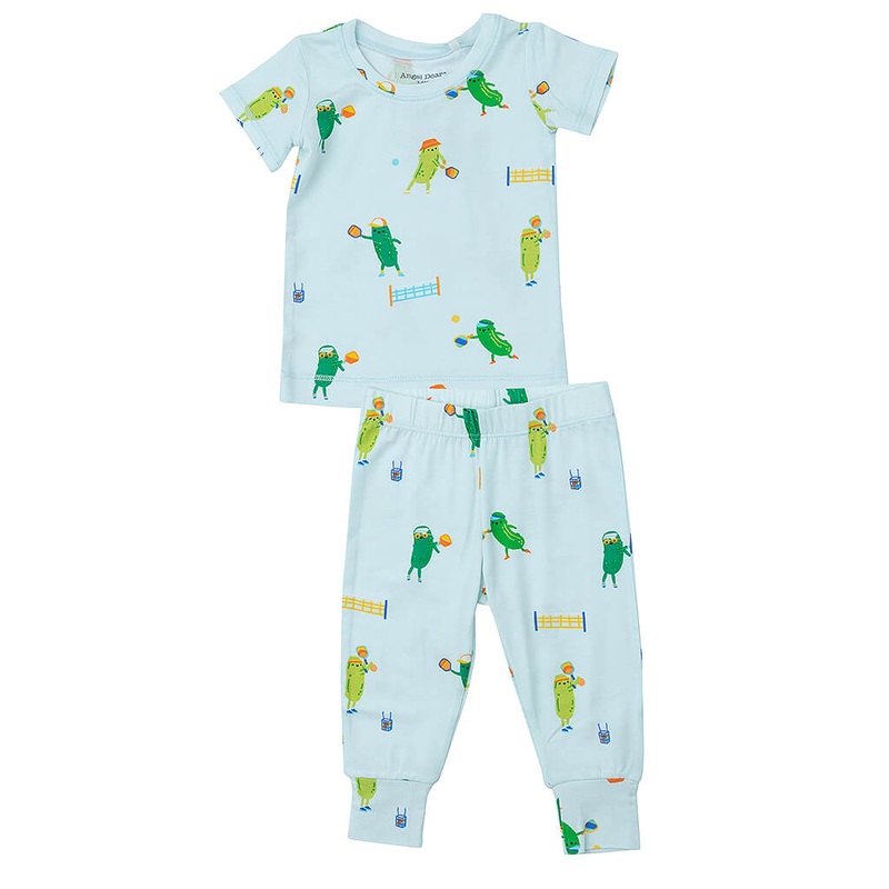 Short-Sleeve Pajama Set Pickleball