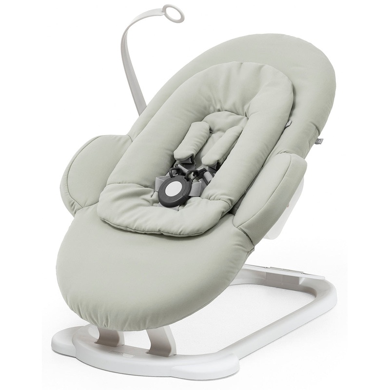 Stokke Steps Bouncer – White / Soft Sage