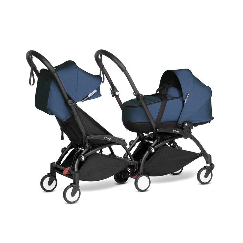 Stokke YOYO 3  Double Stroller (Bassinet Front / 6+ Back)