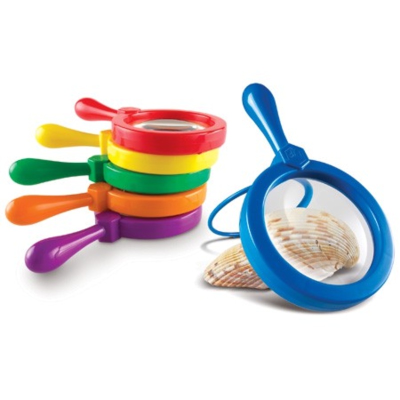 Primary Science Jumbo Magnifiers, Set of 6