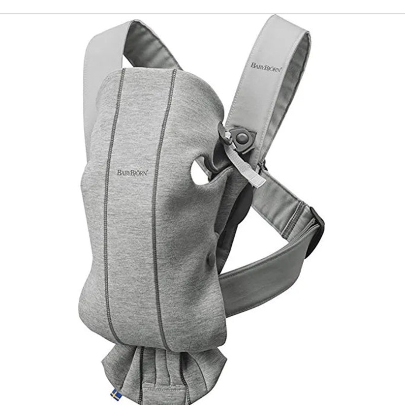 Baby Carrier Mini in 3D Jersey – Light Gray