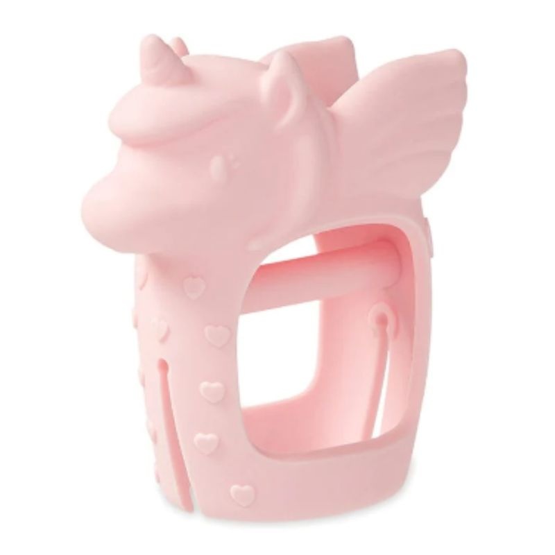 Bitzy Grip-Silicone Mitt Teether