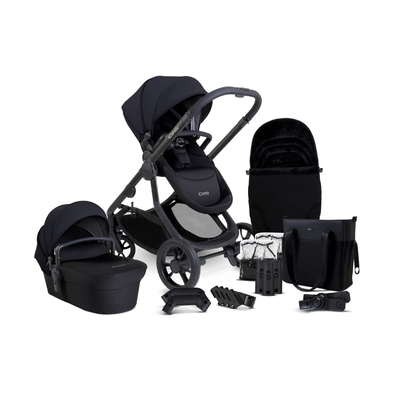 iCandy Orange 4 Pushchair Bundle – Black Edition