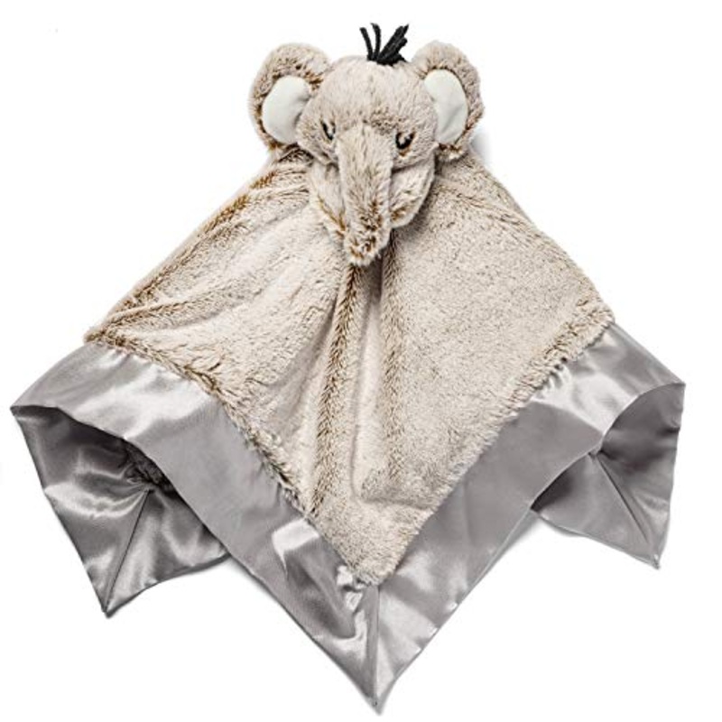 Lucy Darling Lovey Security Blanket, Elephant