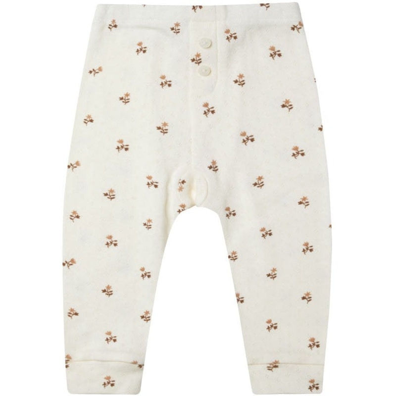 Quincy Mae Pointelle Legging || Rose Fleur