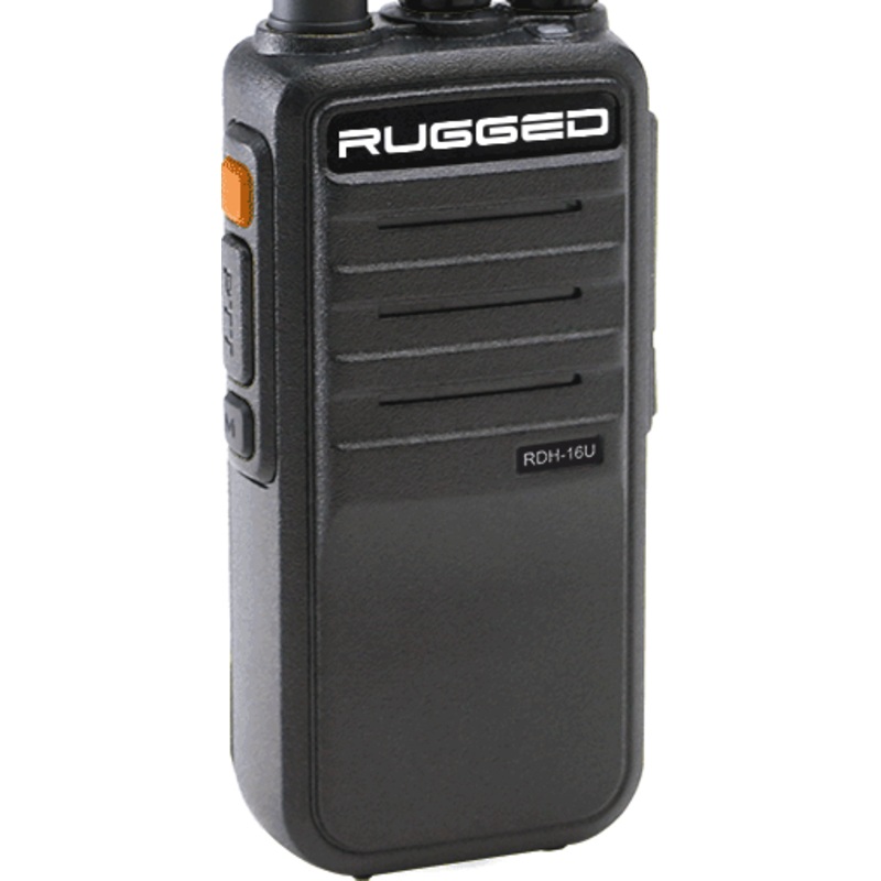 Rugged RDH16 UHF Business Band Handheld Radio – Digital and Analog