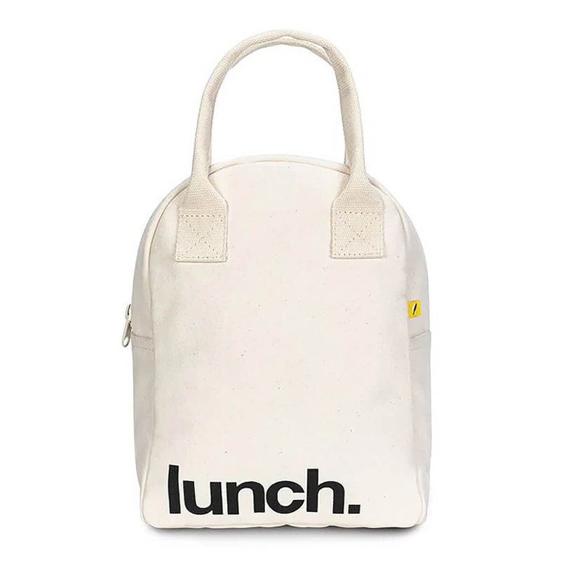 Zipper Lunch Bag – Natural Lunch