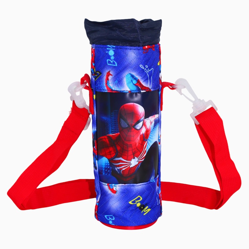 Bottle Holder  Spiderman Blue & Red