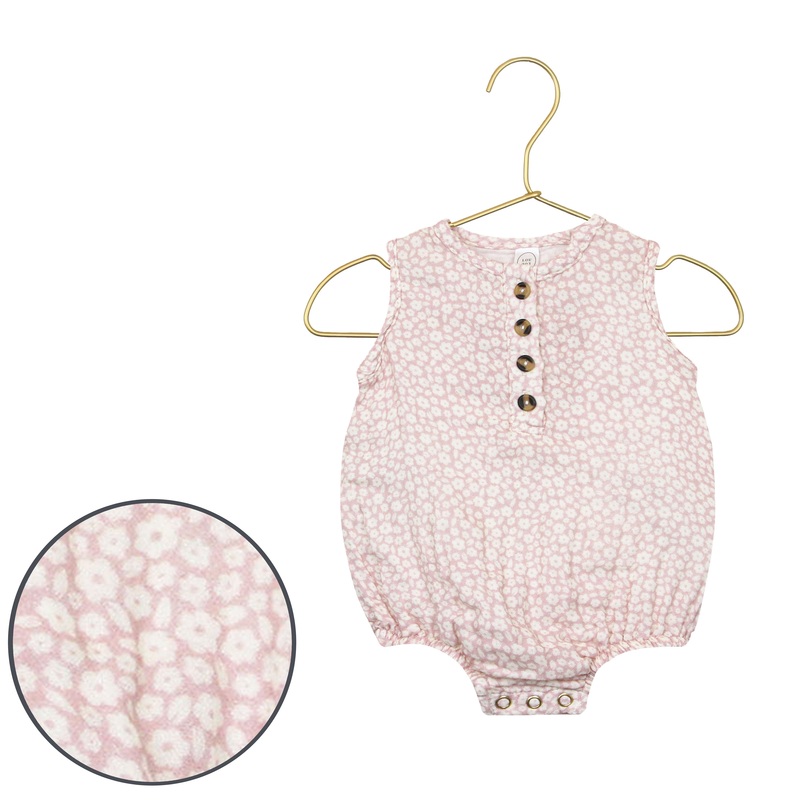 Cloud Muslin Bubble Romper