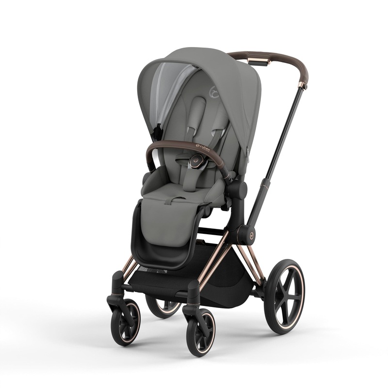 Cybex Priam 4 Complete Stroller Rose Gold/Brown