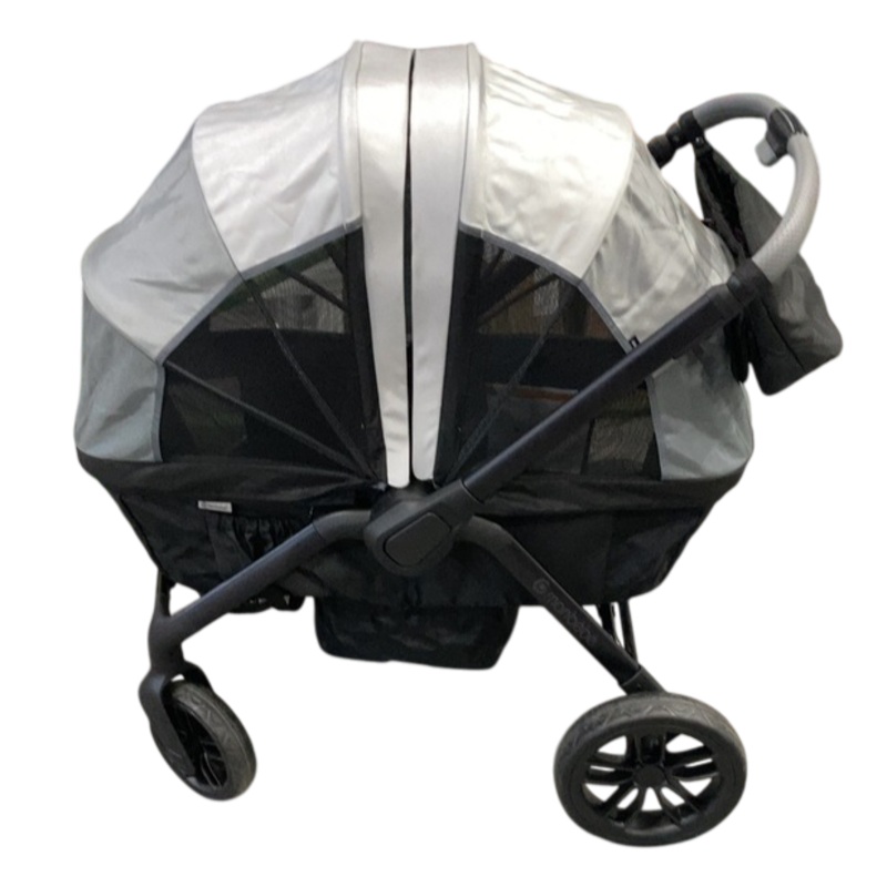 Monbebe Everyday Outings Wagon Stroller, 2023, Cobblestone Gray